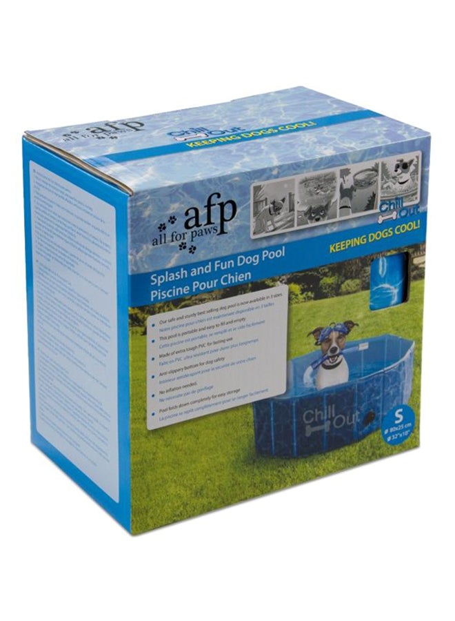 afp Chill Out Splash And Fun Dog Pool Blue S