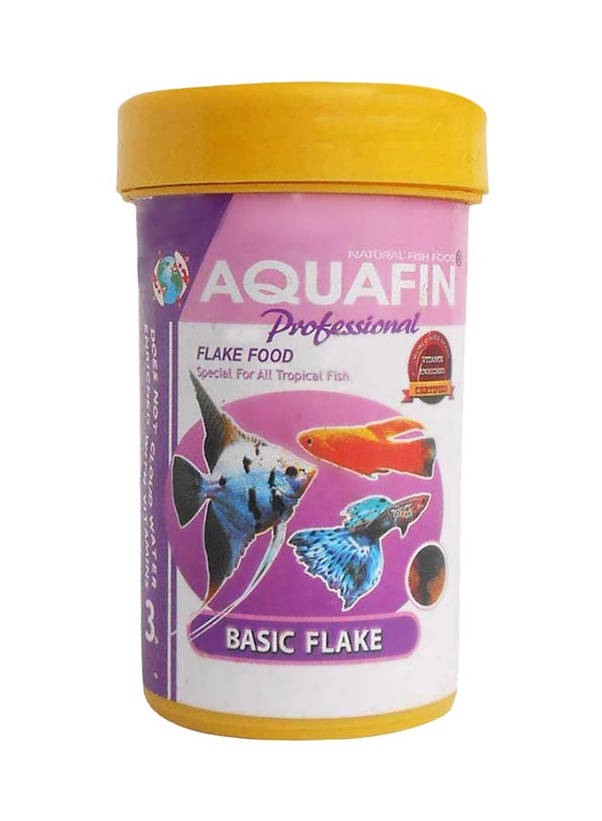 AQUAFIN Basic Flake Dry Food For Fish 100ml 