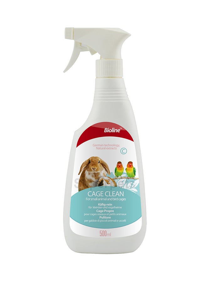 بايولاين بخاخ تنظيف قفص الحيوانات 500ملليلتر