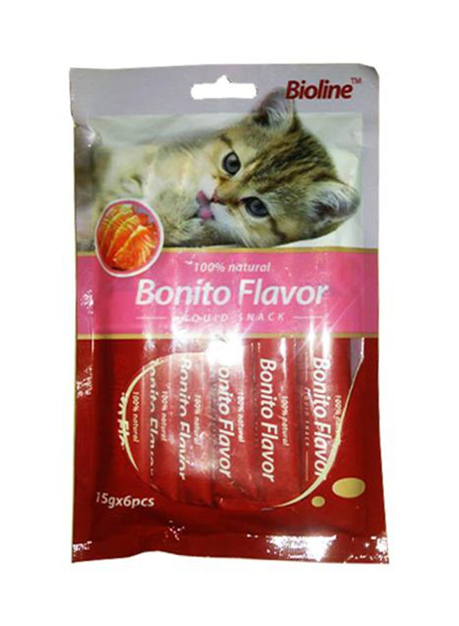 بايولاين وجبة خفيفة سائلة مكونة من 6 قطع متعدد الألوان 15جرام