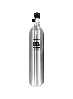 Dymax Aluminium CO2 Cylinder Silver/Black 3L UAE | Dubai, Abu Dhabi