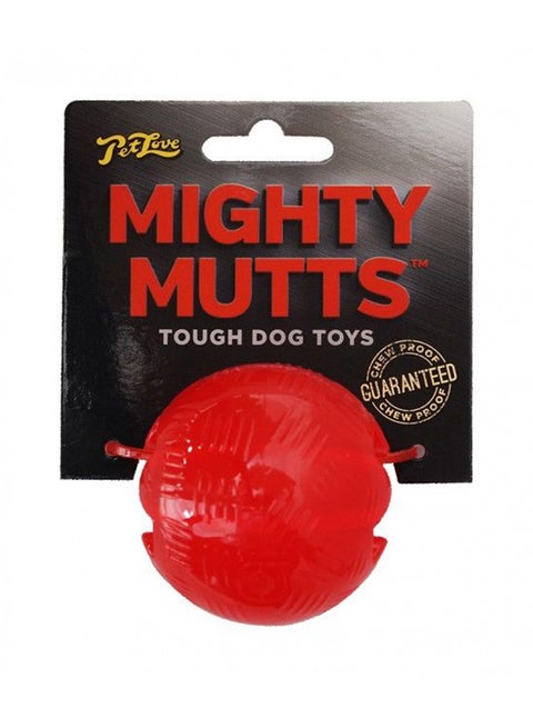 Mighty Mutts Tough Dog Toy Red S