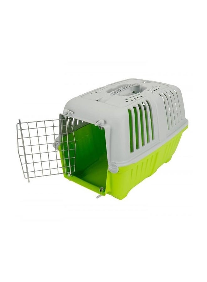 MPS2 Pratiko 2 Transport Cage Lime Green/Grey M