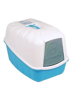 MPS2 Komoda Cat Litter Box Baby Blue/White 