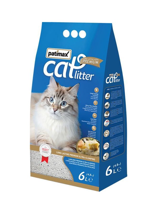 Cat Litter - Soap Fragrance White/Blue 4.8kg