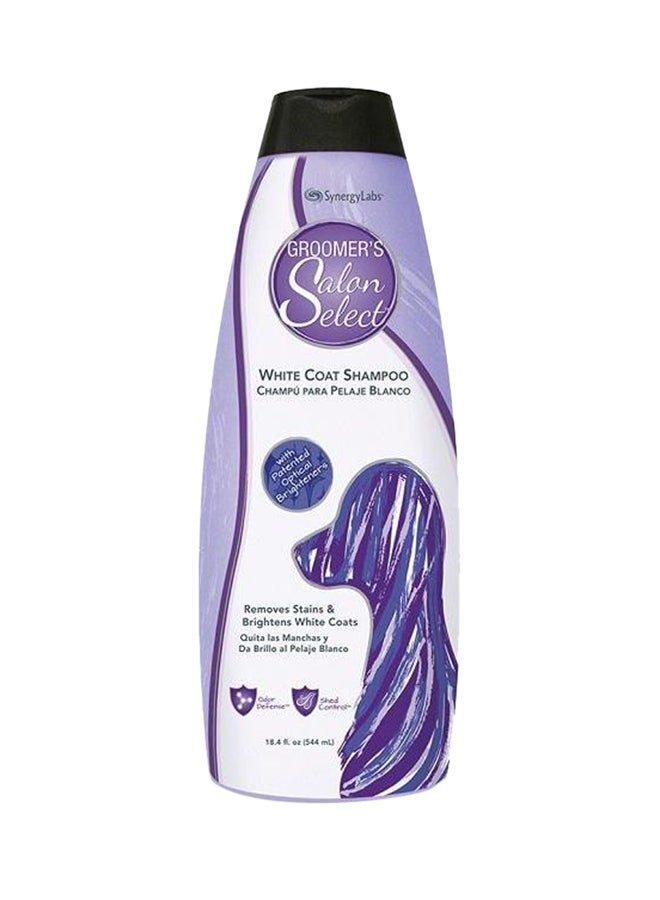 SynergyLabs Groomers Salon Select White Coat Shampoo 544ml 