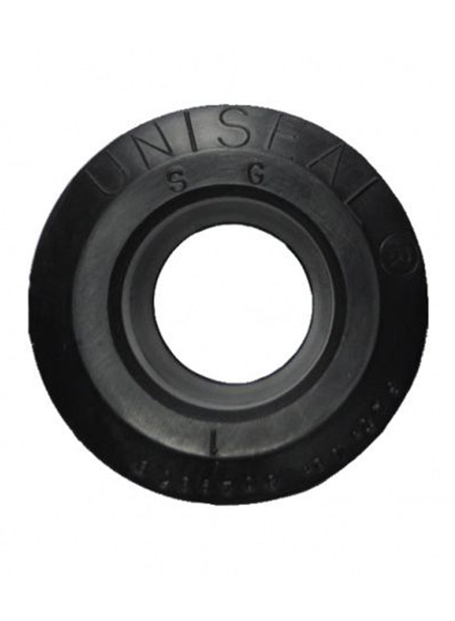 موصل خزان U100 مع تركيبة سباكة حاجز مانع التسرب بين الأجزاء أسود 1بوصة