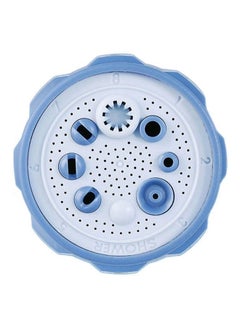 EZ 8-In-1 Multifunctional Jet Water Cannon Spray Blue/White  - Image 4