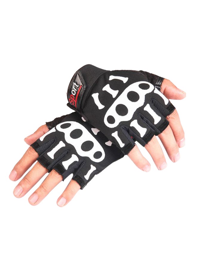 Semi Finger Training Gloves One Size