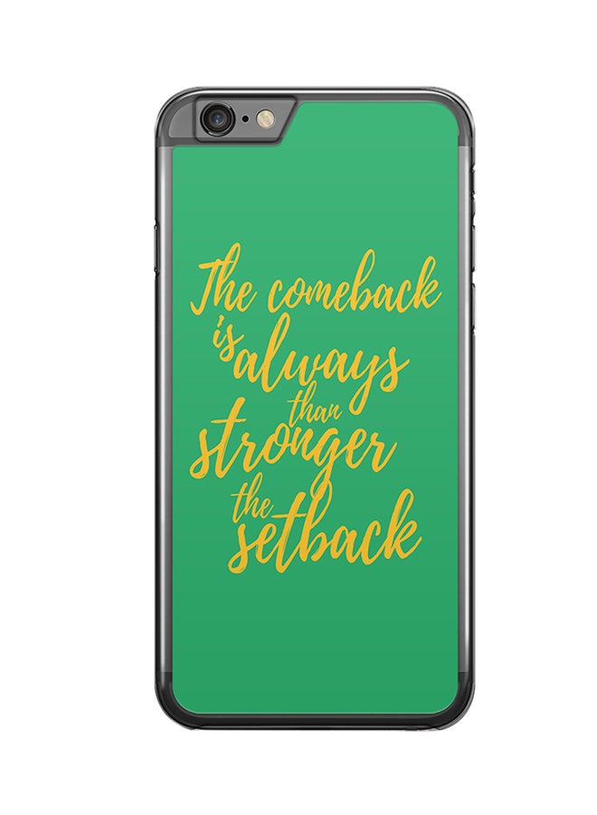 2D Print Protective Case Cover For Apple iPhone 6S Plus Setback