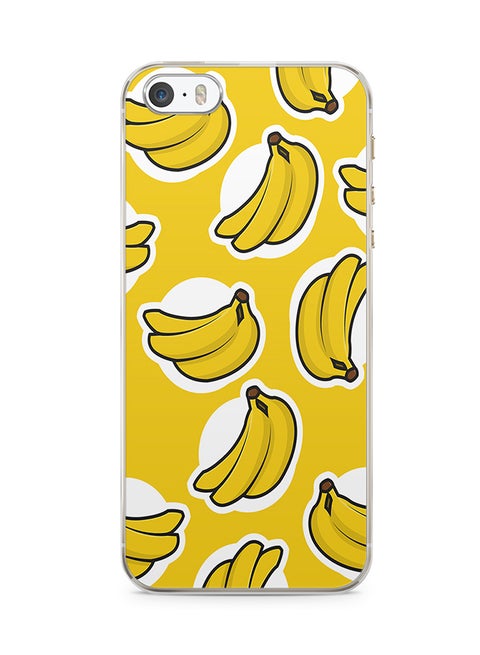 2D Print Protective Case Cover For Apple iPhone 5S Banana Pattern