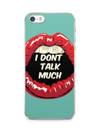 2D Print Protective Case Cover For Apple iPhone 5S I Don't Talk Much - v1538133996/N18329011A_1