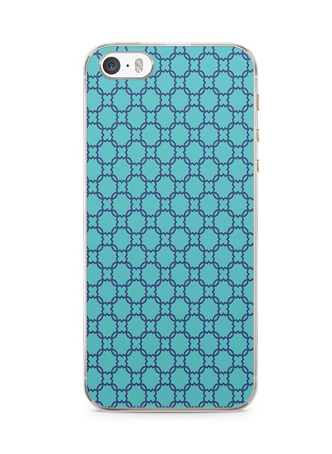2D Print Protective Case Cover For Apple iPhone 5S Geometry Architectural Pattern