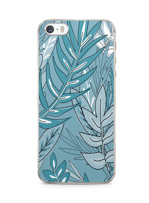 2D Print Protective Case Cover For Apple iPhone 5S Jungle Pattern Leaf