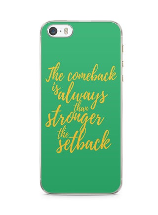 2D Print Protective Case Cover For Apple iPhone 5S Setback - v1538134028/N18329184A_1