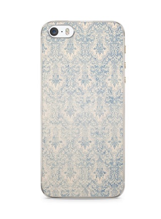 2D Print Protective Case Cover For Apple iPhone SE Elegant Grey And Blue - v1538134060/N18329368A_1