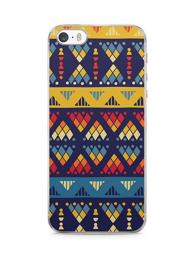 2D Print Protective Case Cover For Apple iPhone SE African Pattern Art Style