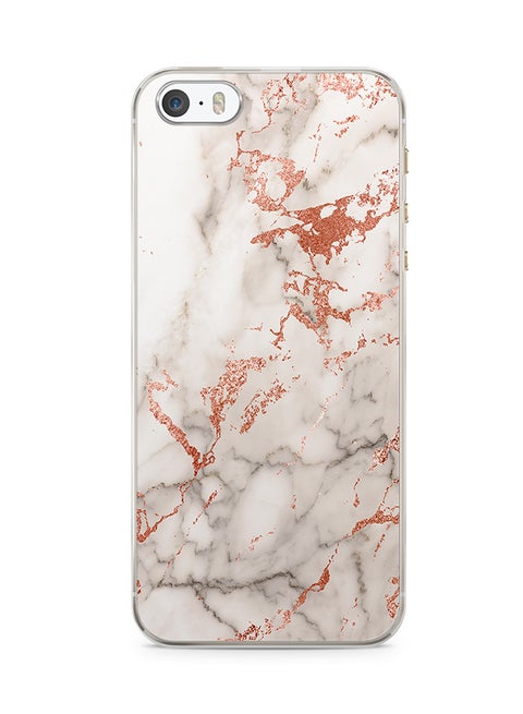 2D Print Protective Case Cover For Apple iPhone SE Marble Pattern
