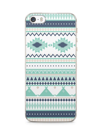 2D Print Protective Case Cover For Apple iPhone SE Geometrical Pattern - v1538134088/N18329467A_1