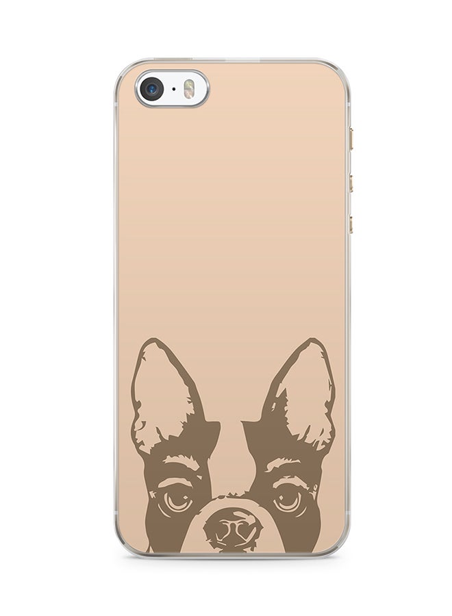 2D Print Protective Case Cover For Apple iPhone SE Dog Pattern