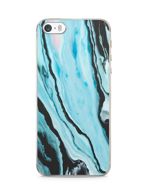 2D Print Protective Case Cover For Apple iPhone SE Marble Pattern