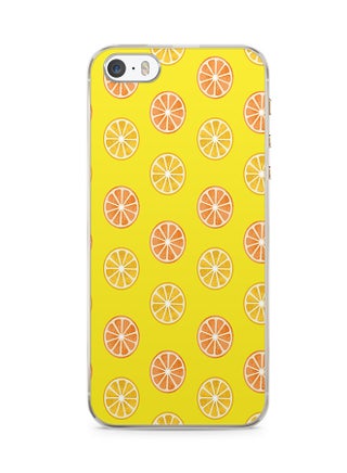 2D Print Protective Case Cover For Apple iPhone SE Orange And Lime Oranges Pattern - v1538134120/N18329685A_1
