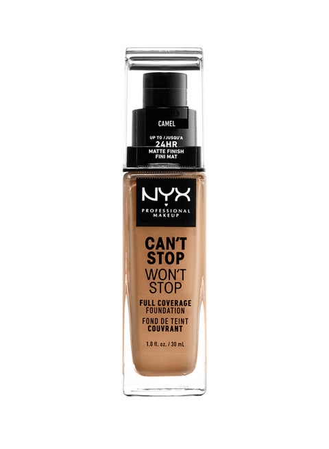 Can't Stop Won't Stop Full Coverage Foundation Camel
