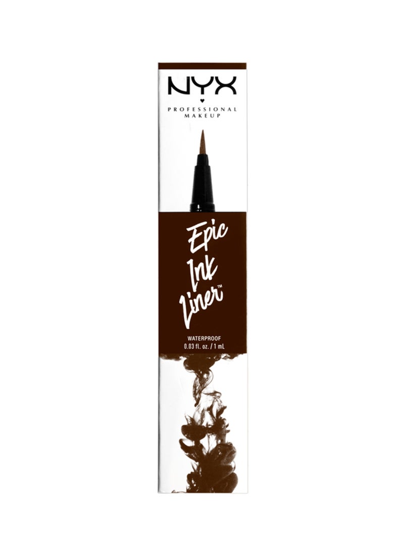 Waterproof Epic Ink Liner Eyeliner Brown