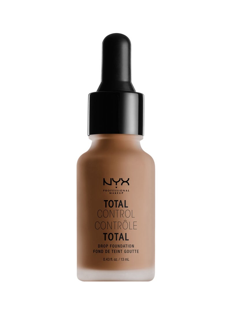 NYX PROFESSIONAL MAKEUP - Total Control Drop Foundation Nutmeg - Image 1
