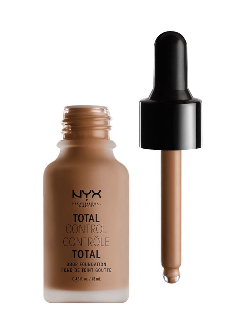 NYX PROFESSIONAL MAKEUP - Total Control Drop Foundation Nutmeg - Image 1