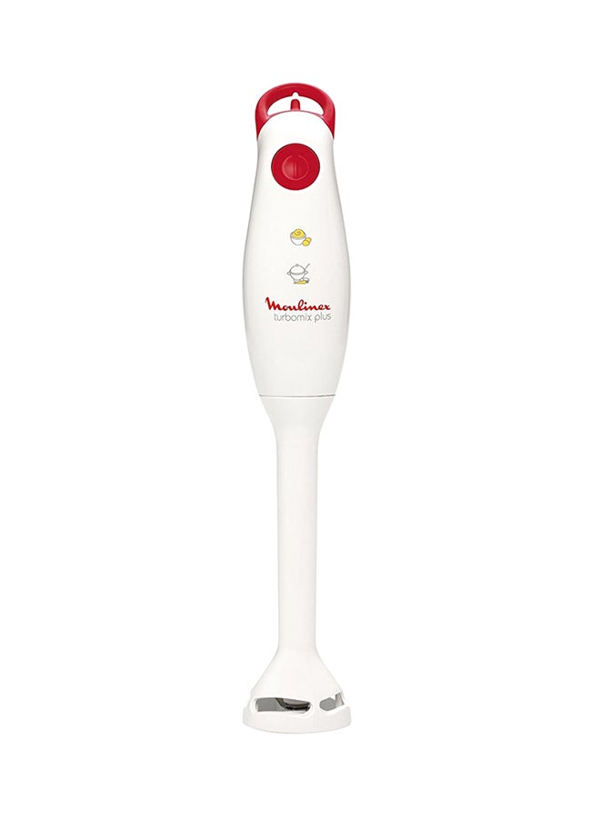 مولينكس خلاط يدوي صغير تيربو ميكس بلس، 350 وات 800.0 ml 350.0 W DD100141 أبيض/أحمر  - Image 1