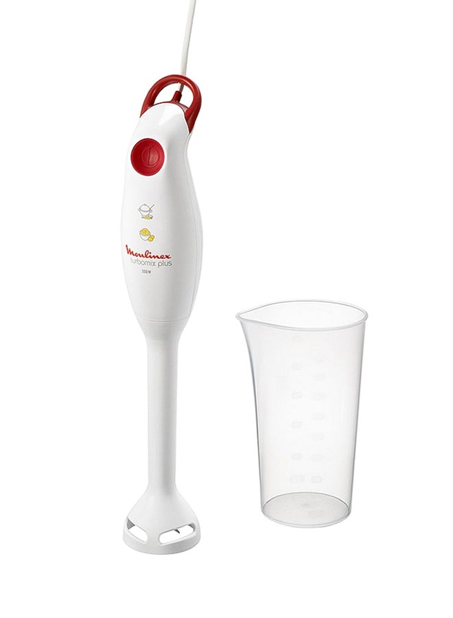 مولينكس خلاط يدوي صغير تيربو ميكس بلس، 350 وات 800.0 ml 350.0 W DD100141 أبيض/أحمر  - Image 3