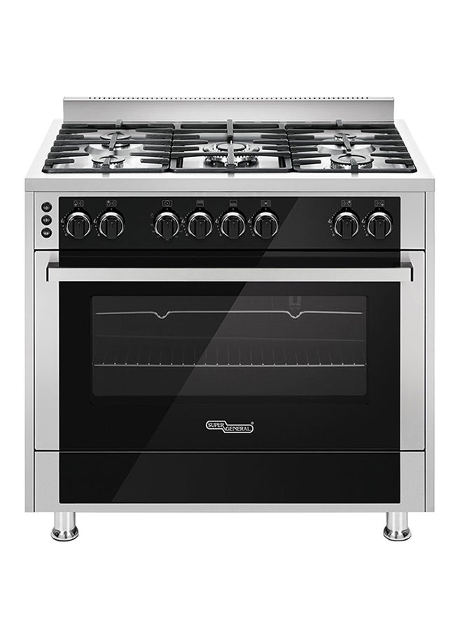 SUPER GENERAL Multifunctional Electric Cooker With Oven SGC916FSBGOF Silver/Black 