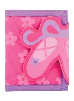 Stephen Joseph Ballet Designed Bi-Fold Wallet Pink/Violet  - Image 1