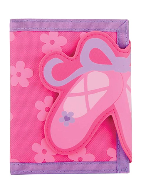 Ballet Designed Bi-Fold Wallet Pink/Violet