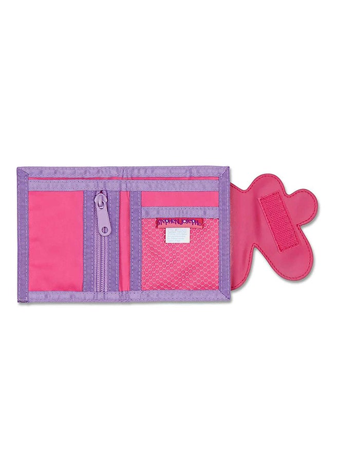 Stephen Joseph - Ballet Designed Bi-Fold Wallet Pink/Violet - Image 1