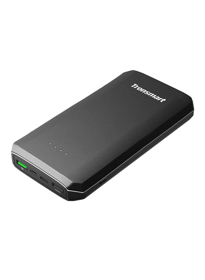 20000.0 mAh Edge Power Bank Black