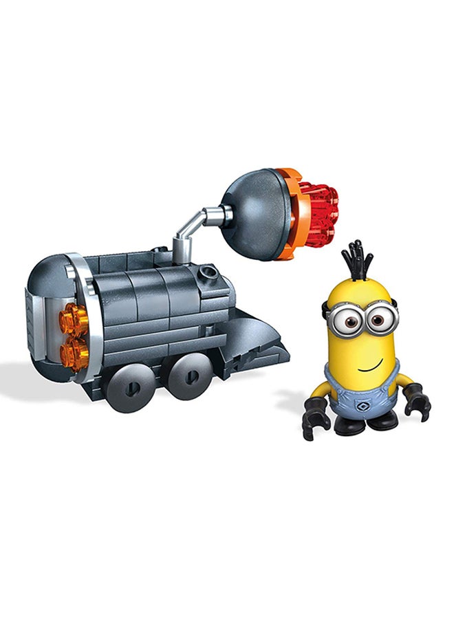 ميجا بلوكس مركبة صغيرة مكوّنة من 69 قطعة من ميجا كونستراكس لشخصية جرو من فيلم "Despicable Me 3" أزرق  - Image 2