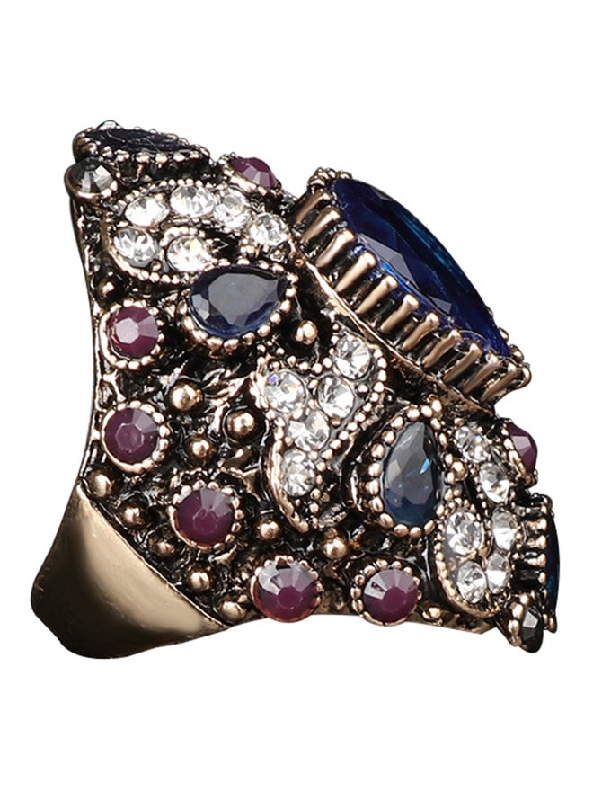 Generic - Blue Sapphire Gemstone Antique Ring - Image 1