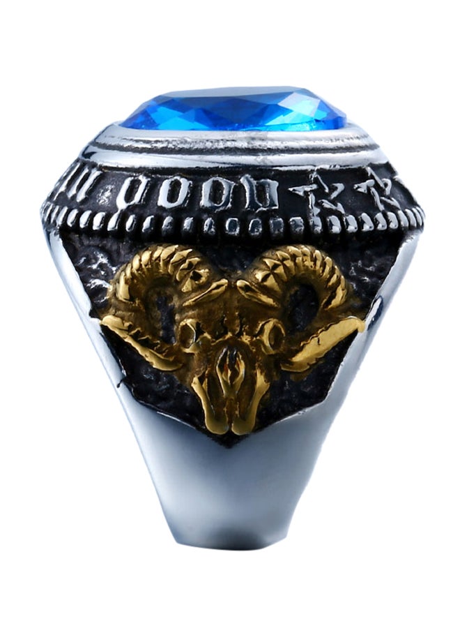 Vintage Titanium Steel Ring - Image 2