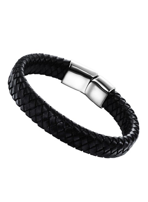 Woven Leather Bracelet