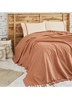 Ecocotton 4-Piece Balera Pique Set Cotton Terra Double  - Image 1