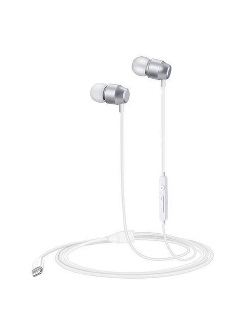 In-Ear Earphones With Lightning Connector White