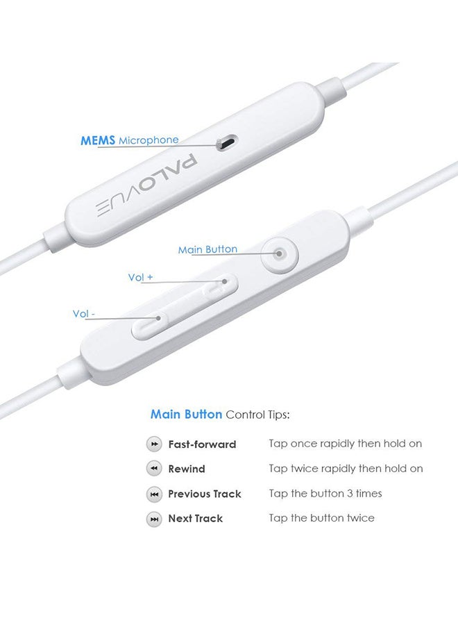 Generic - In-Ear Earphones With Lightning Connector White - Image 1