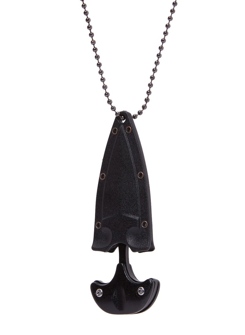 Outdoor Camping Chain Necklace Knife 8.2x0.5x3.3cm - Image 2