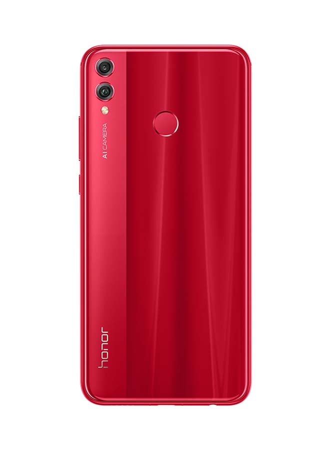Honor - 8X Dual SIM Red 4GB RAM 128GB 4G LTE - Image 1