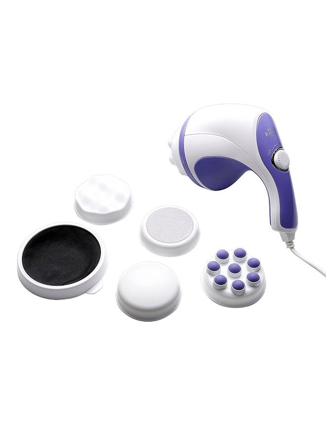 Generic New Relax And Spin Tone Manipol Full Body Massager White 