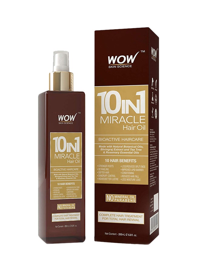 زيت 10 في 1 ميراكل للشعر 200ملليلتر
