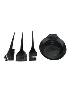 Generic 4-Piece Hair Colouring Tool Set Black  - Image 2