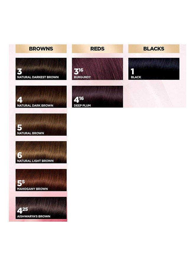 L'OREAL PARIS Excellence Creme Hair Color Black 1 100grams - Image 3